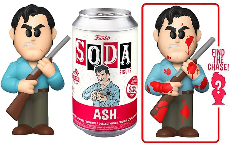 Ash evil dead funko soda
