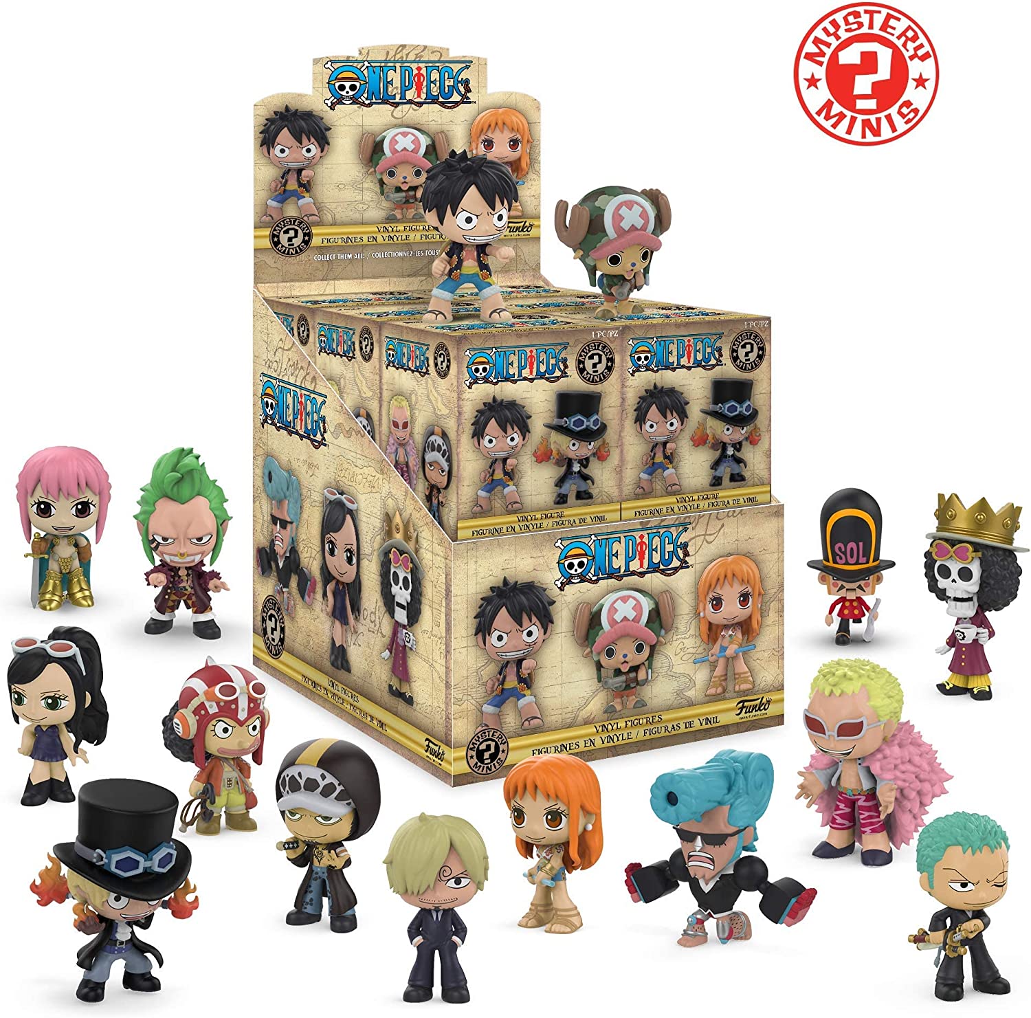 ワンピース Funko ミステリーミニフィギュア One Piece funko mystery mini single blind pack