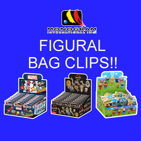 Figural bag clips range