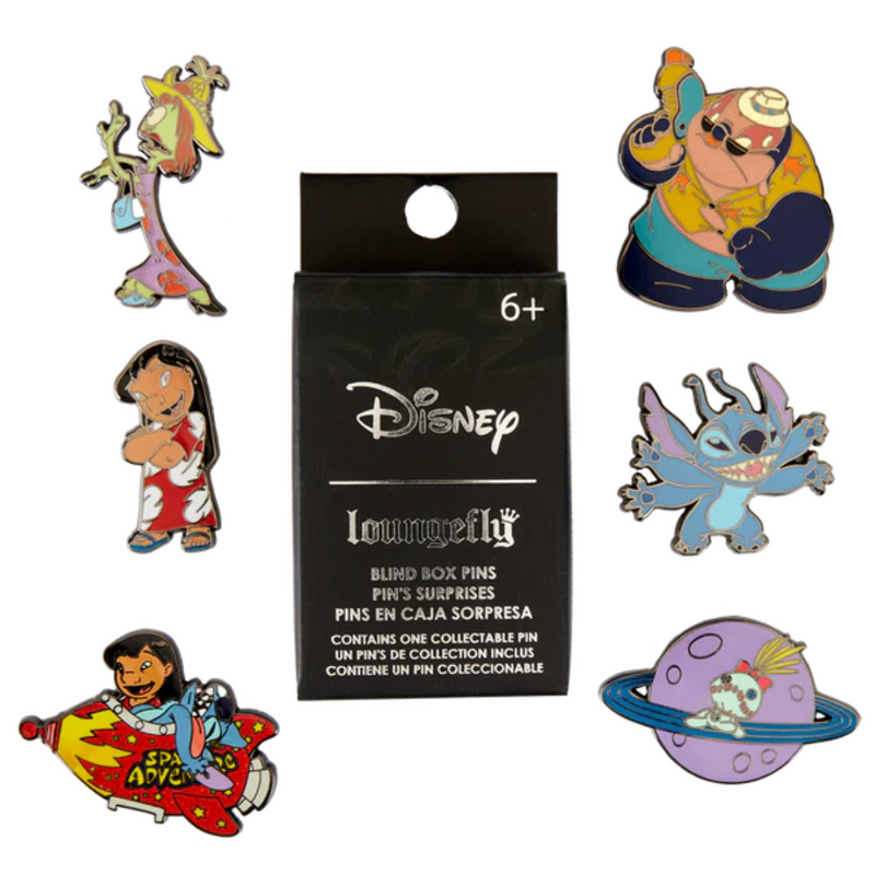 Loungefly Disney Lilo & Stitch Space Adventure Blind Box Pin Badge