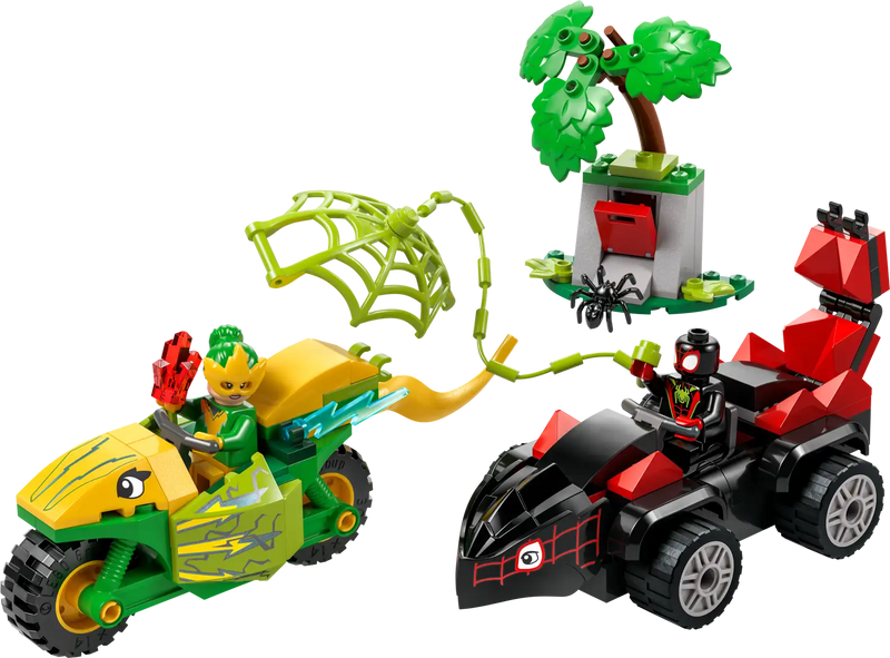 Lego spiderman Spin and Electro Dinosaur Vehicle Chase 11198 marvel