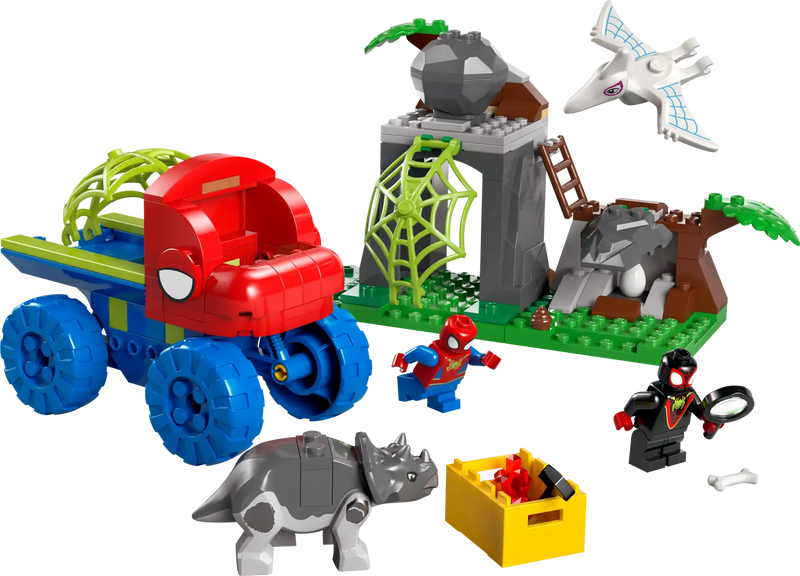 Lego spiderman Team Spidey Dino Crawler Rescue 11199 marvel