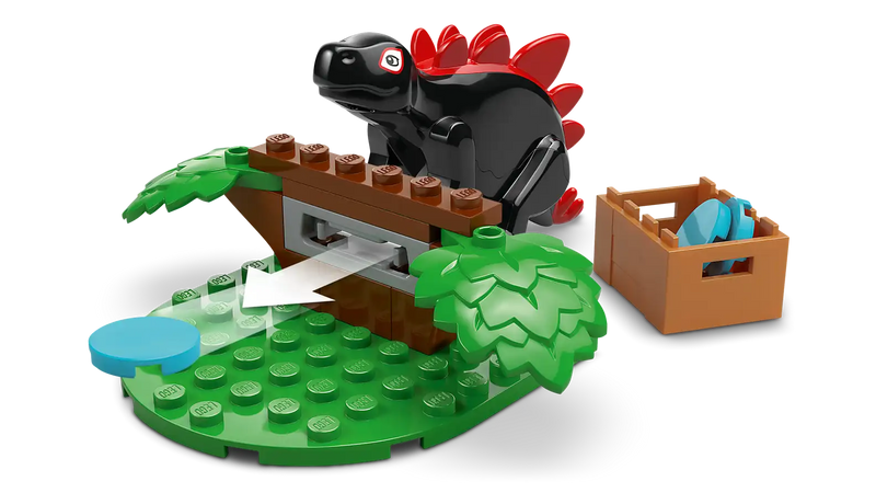 Lego Spidey and Gobby's Raptor Battle at Tree House HQ 11200