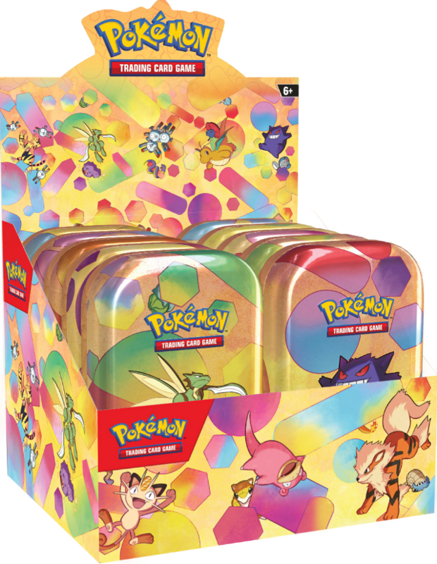 Pokemon 151 single tin randem design supplied