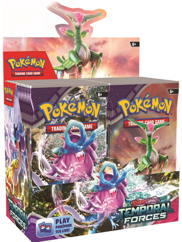 Pokemon Temporal Forces full booster box of 36 packs sealed