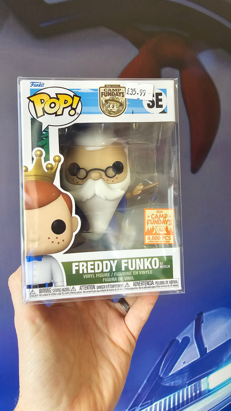 Freddy as merlin funko pop 4000pc fundays 2023