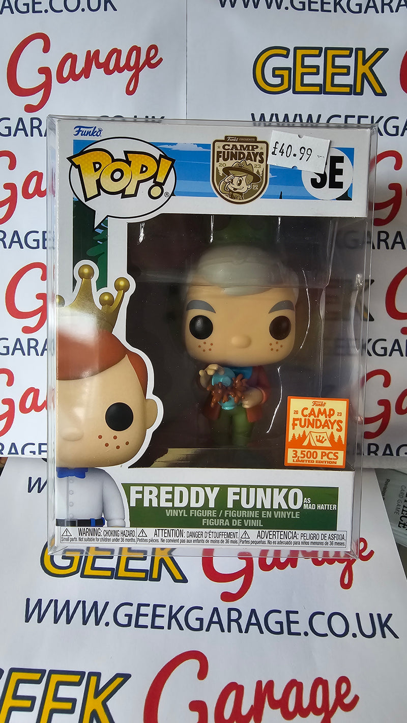 Freddy as mad hatter funko pop fundays 2023 3500pc