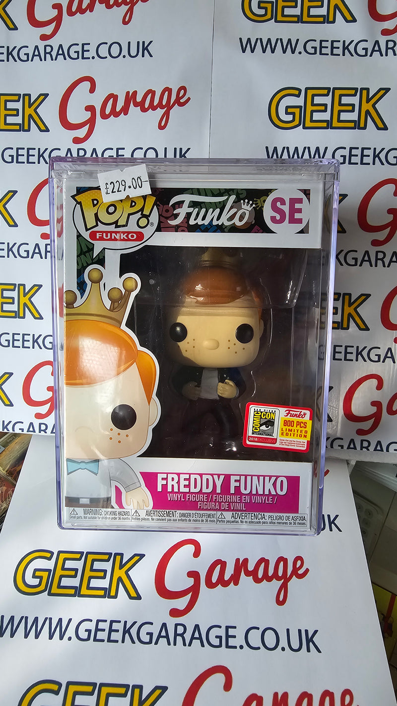 Freddy as Danny Zuco grease funko pop 800pc san diego comic con exclusive 2018