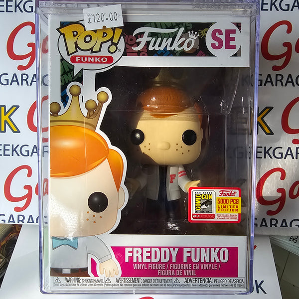 Freddy Funko (Danny Zuko, Carnival Red Jacket) 2018 San sale Diego Comic Con (SDCC)