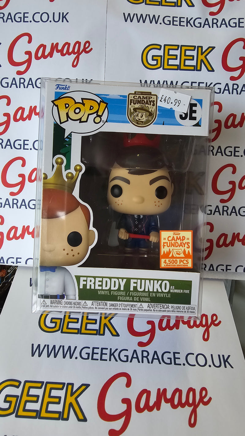 Freddy as number 5 funko pop fundays 2023