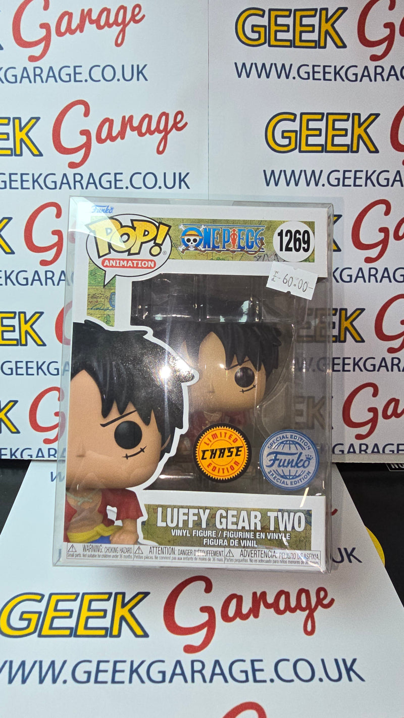 Luffy gear two chase funko pop