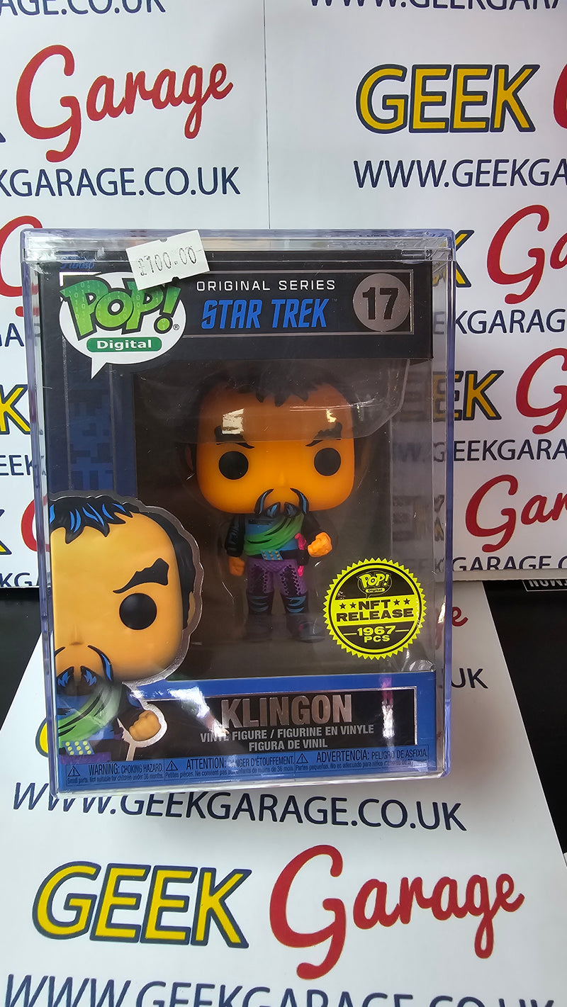 Klingon funko digital funko pop from star trek