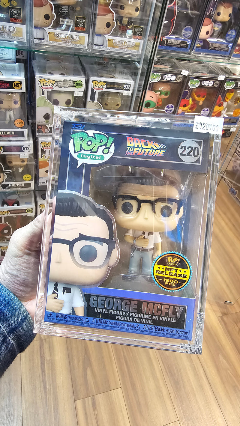 George mcfly Bttf funko digital physical funko pop