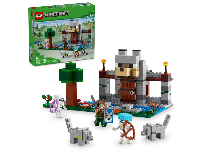 Lego Minecraft®
The Wolf Stronghold 21261