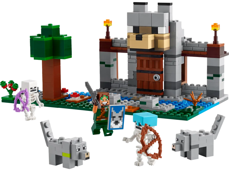 Lego Minecraft®
The Wolf Stronghold 21261