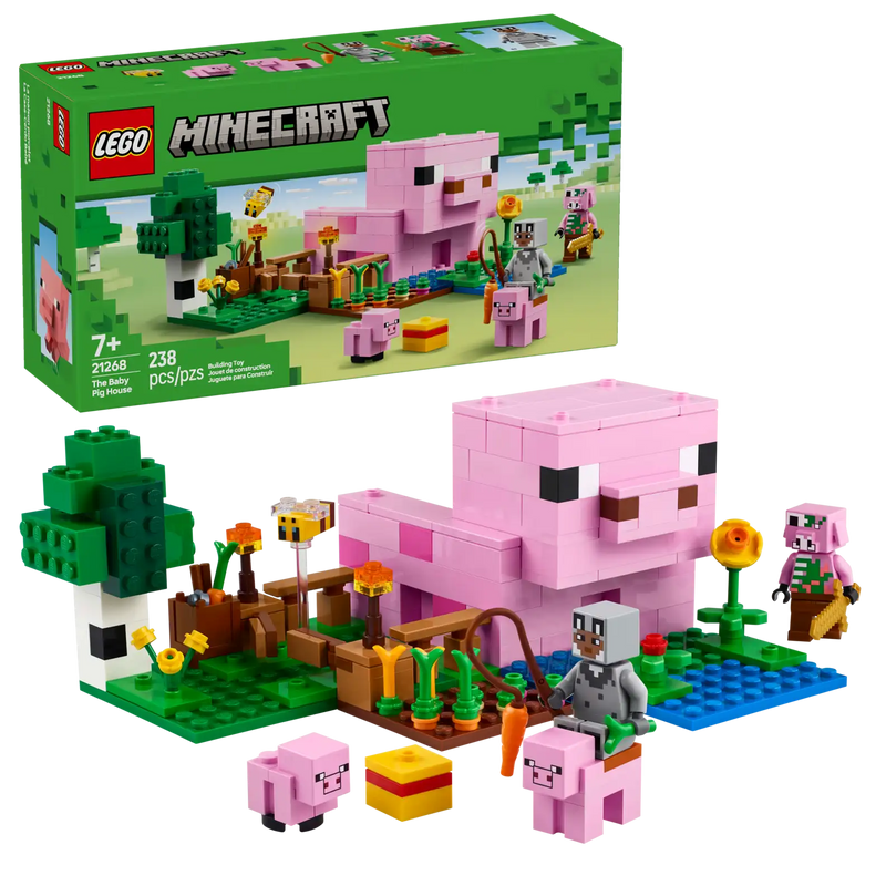 Lego minecraft The Baby Pig House 21268