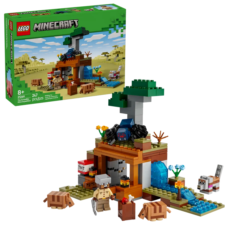 Lego Minecraft The Armadillo Mine Expedition 21269