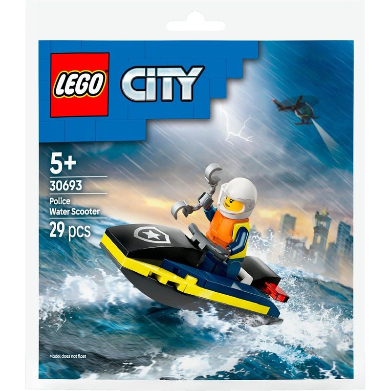 Lego city police water scooter 30693 mini bag