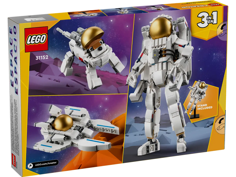 Lego Space Astronaut 3 in 1 set 31152