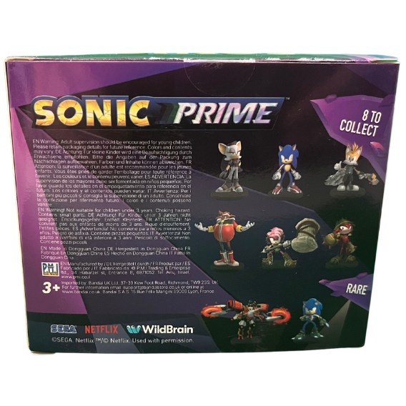 Sonic Prime Action Figure in Box