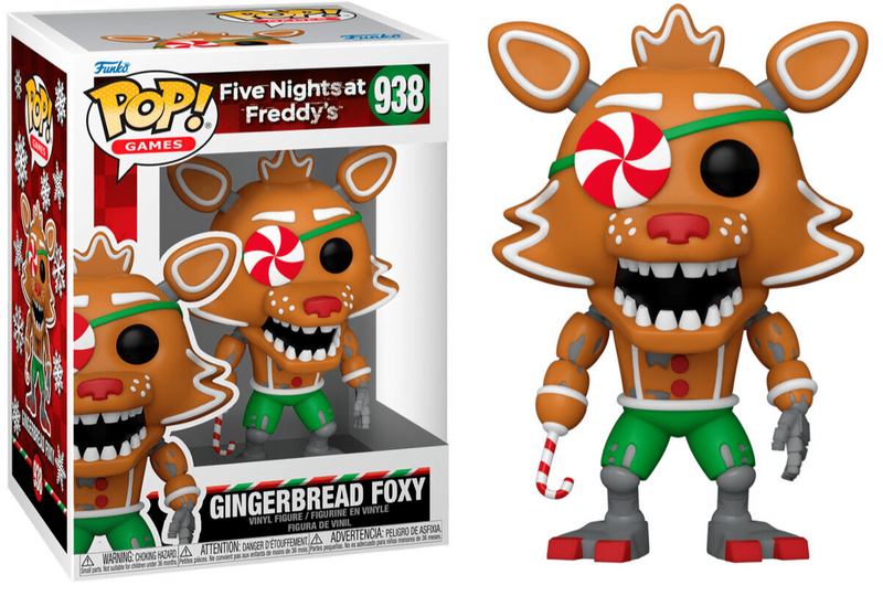 Five nights at freddys gingerbread foxy funko pop