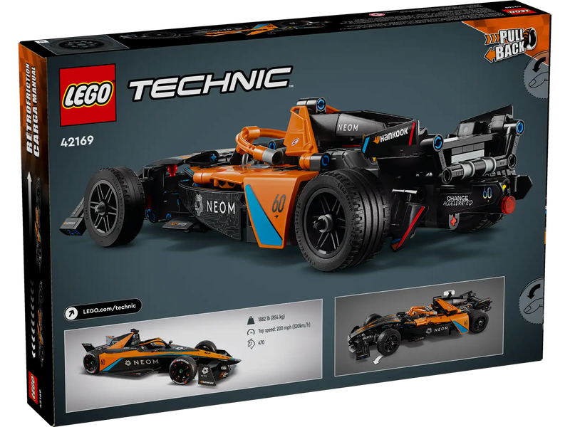 Lego NEOM McLaren Formula E Race 42169