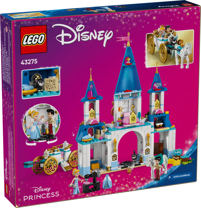 Lego Cinderella's Castle & Horse Carriage disney 43275