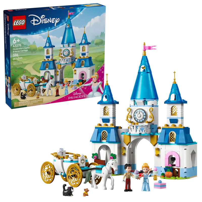 Lego Cinderella's Castle & Horse Carriage disney 43275