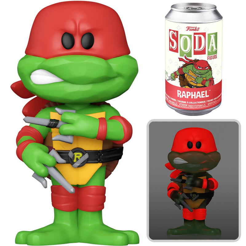 Raphael Turtles mutant mayhem funko soda figure