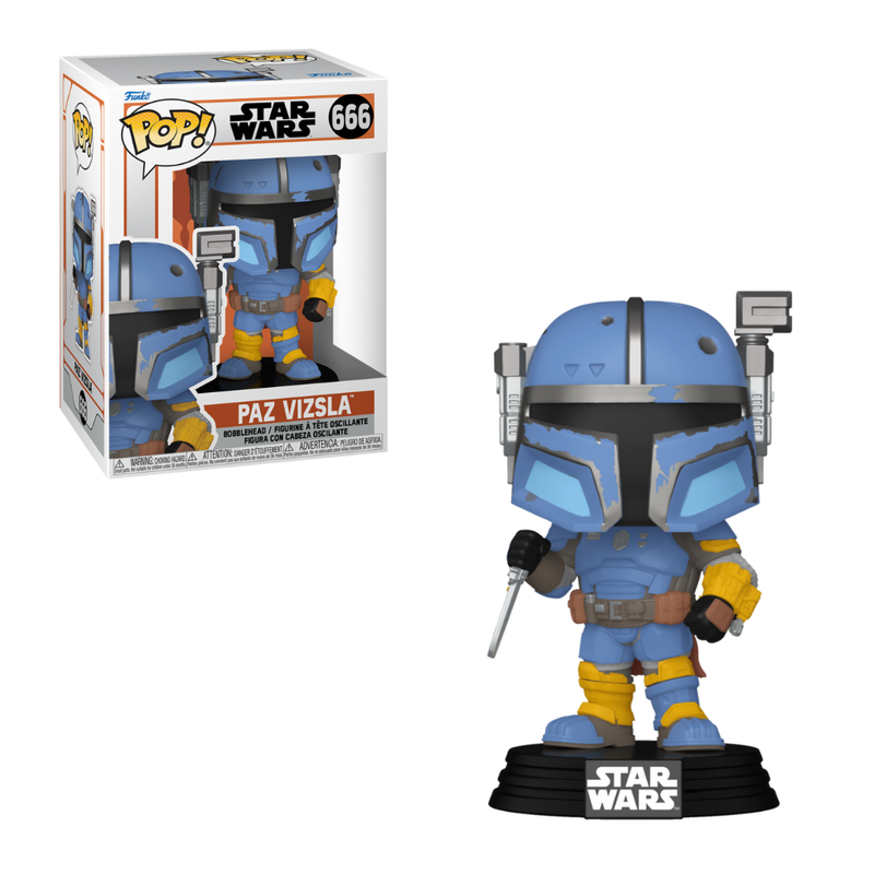 Paz Vizsla mandalorian funko pop