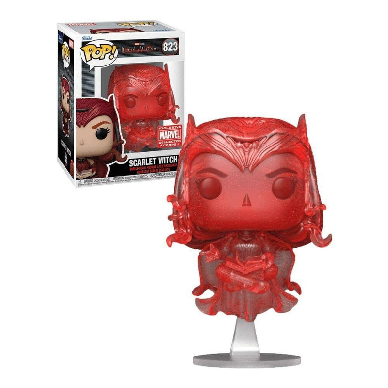 Scarlet witch exclusive funko pop in hard case