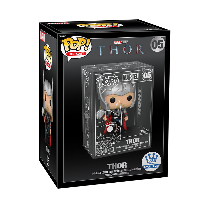 Thor Diecast Metal funko pop in case plus chase chance