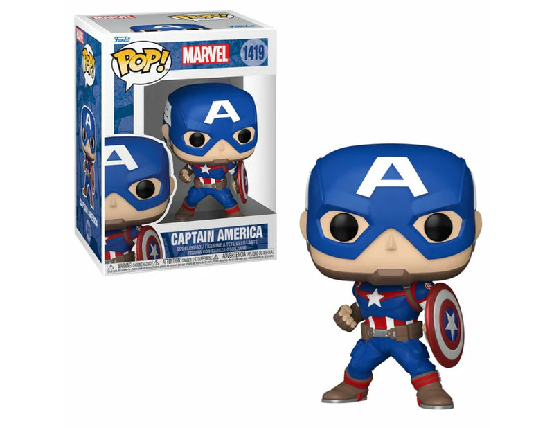 Captain America marvel classic funko pop