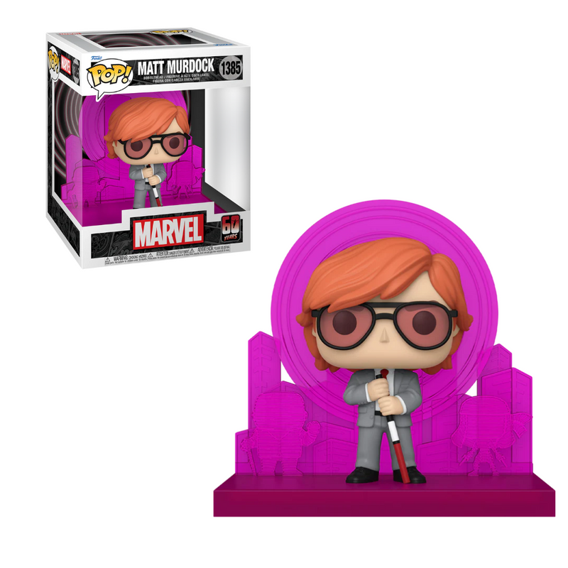 Funko Pop! Deluxe – Marvel: Daredevil (60th Anniversary) – Matt Murdock Collectable Vinyl Figure