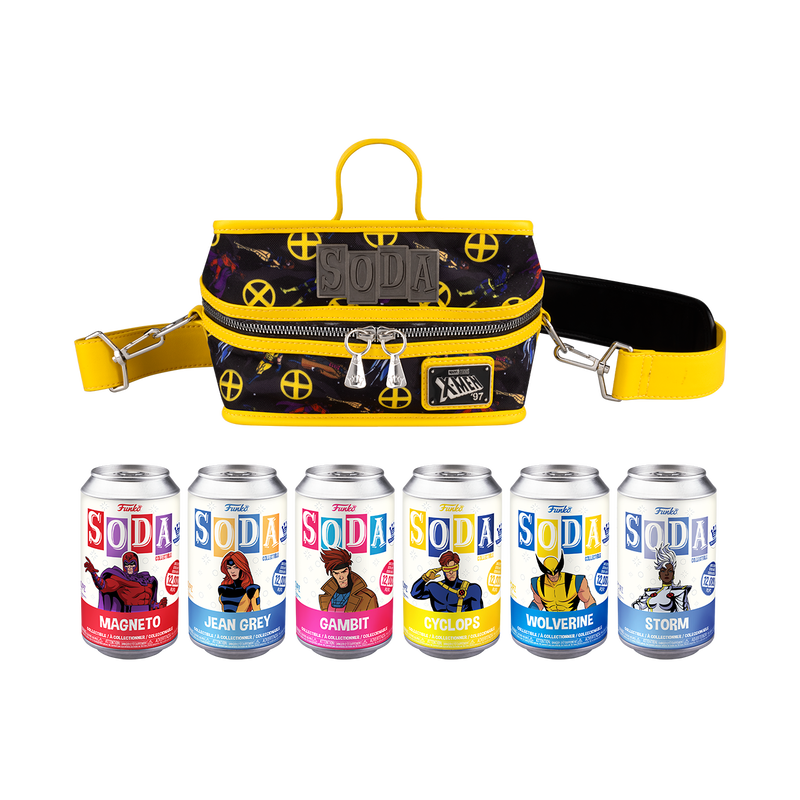 X men funko soda set and cool bag!