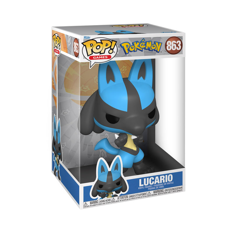 Lucario giant 10 inch funko pop pokemon