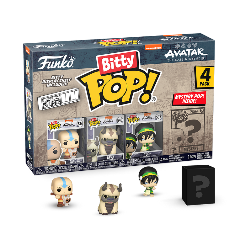 Avatar the last airbender bitty pops set