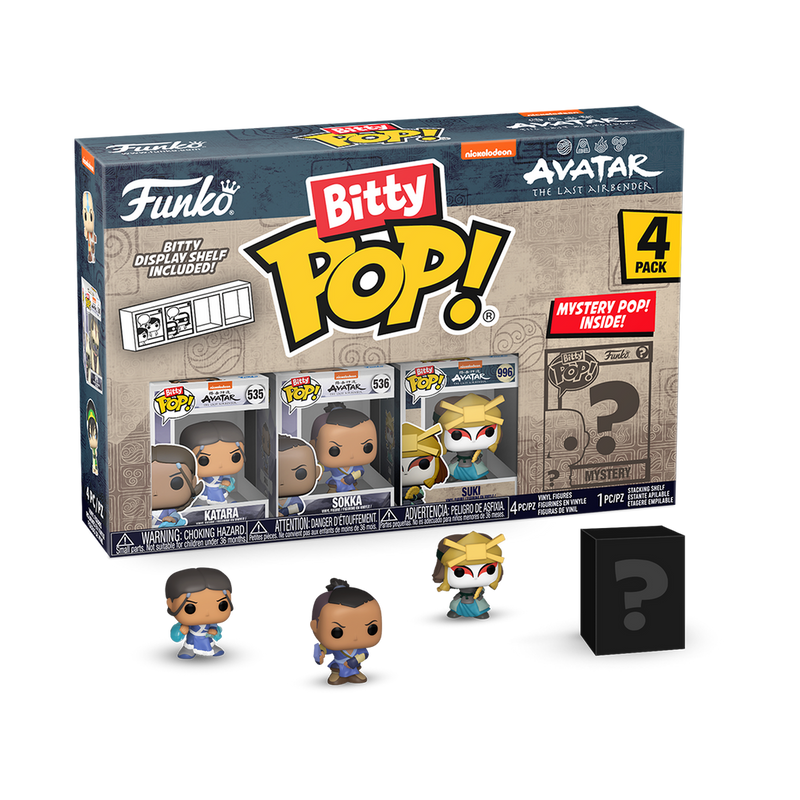 Avatar the last airbender bitty pops set