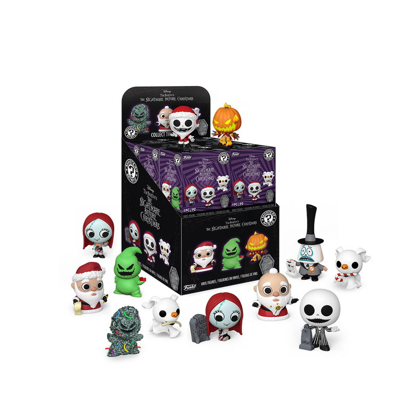 The Nightmare Before Christmas funko mystery minis single blind pack
