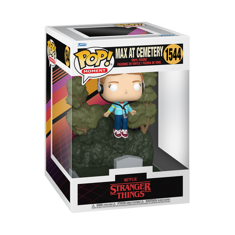 Stranger things Max at cemetery funko pop