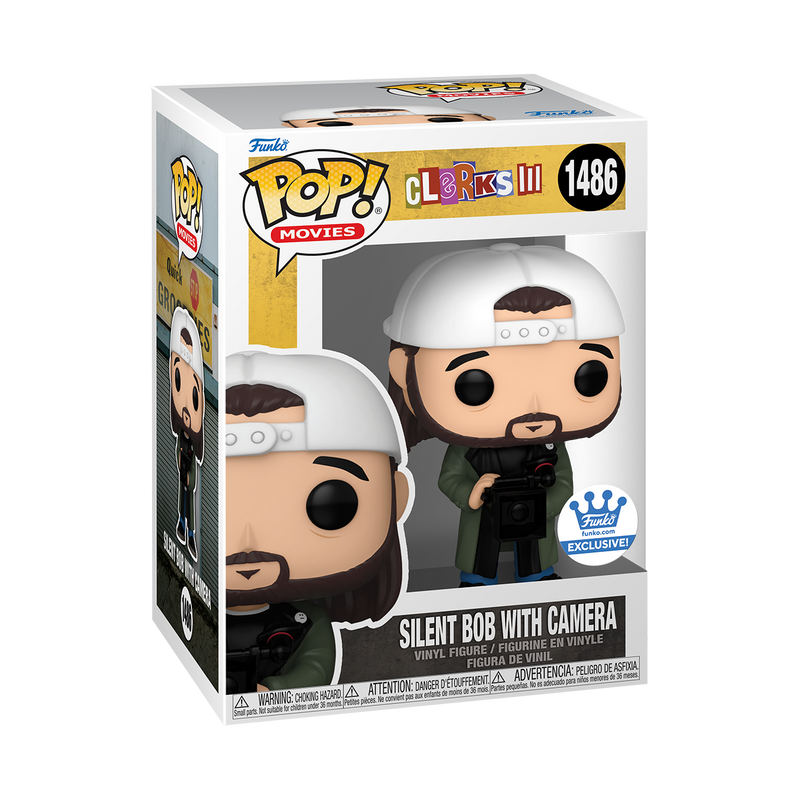 Silent bob with camera exclusive funko pop