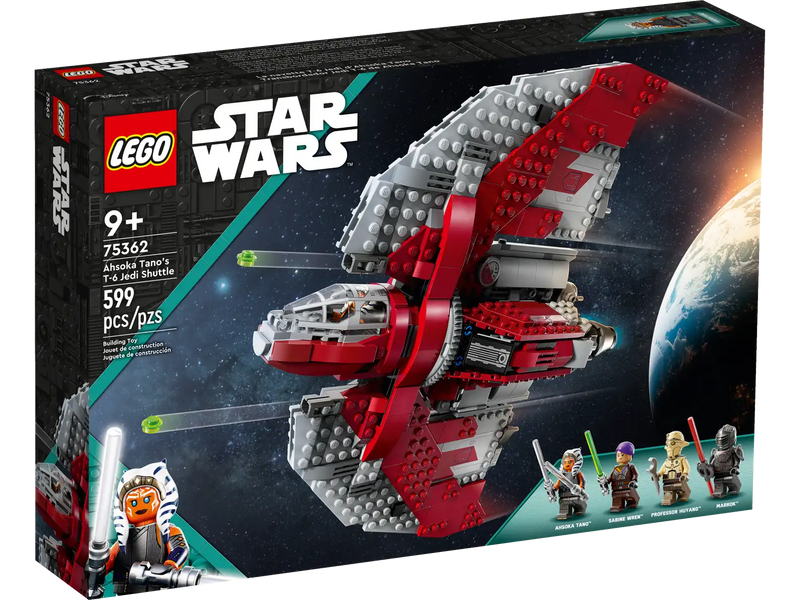 LEGO Star wars Ahsoka Tano's T-6 Jedi Shuttle 75362