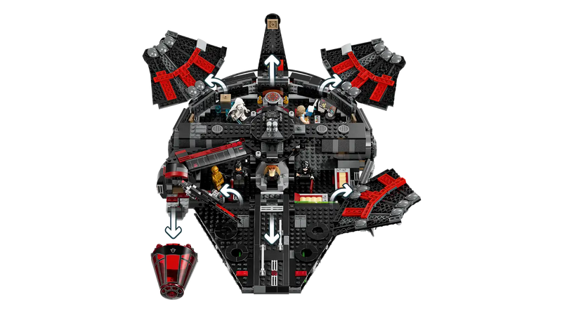 The Dark Falcon Lego set 75389