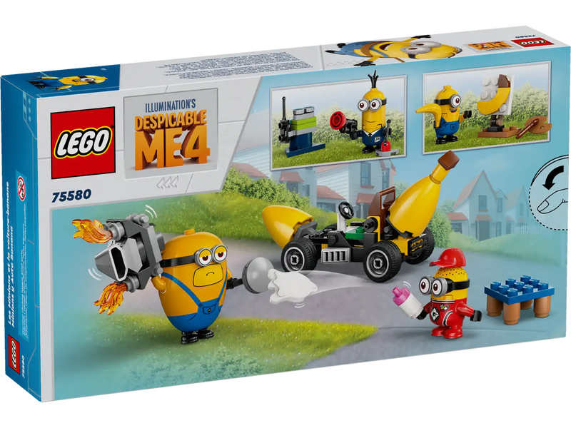 Lego Minions and Banana Car 75580