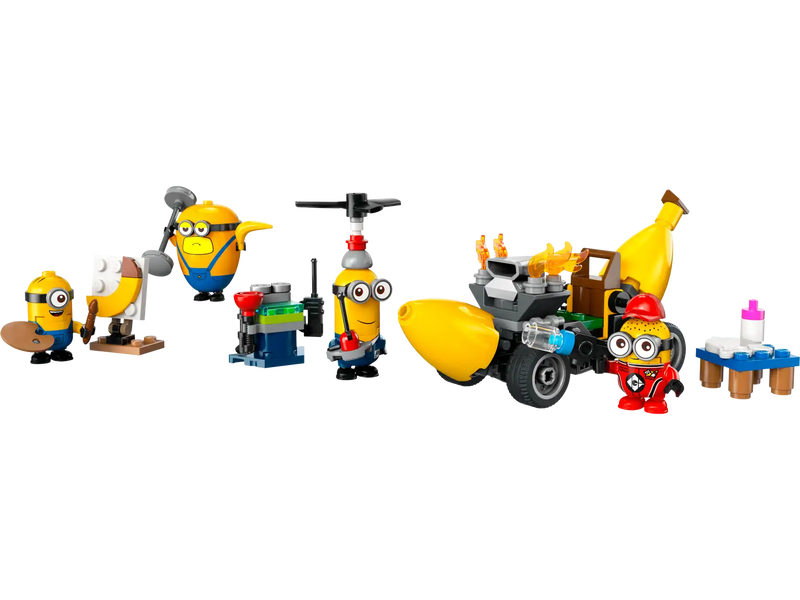 Lego Minions and Banana Car 75580