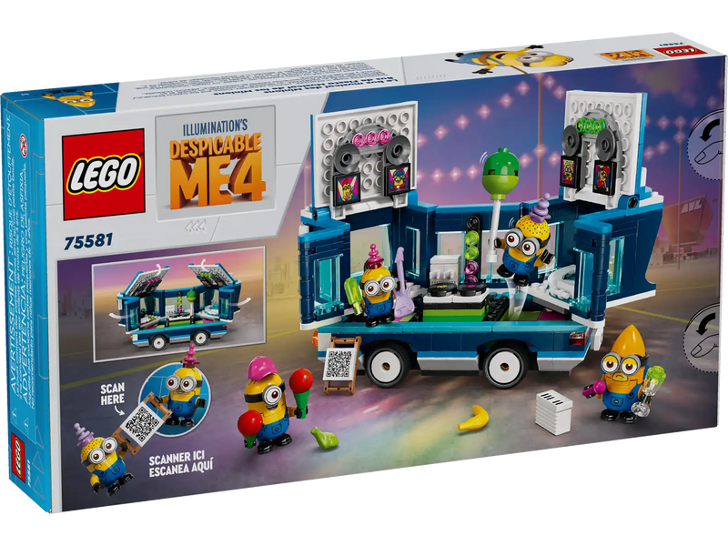 Lego Minions' Music Party Bus 75581