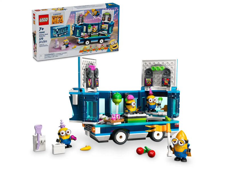 Lego Minions' Music Party Bus 75581