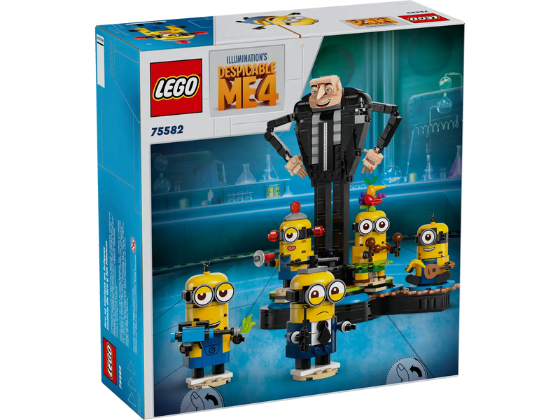 Lego Brick-Built Gru and Minions 75582