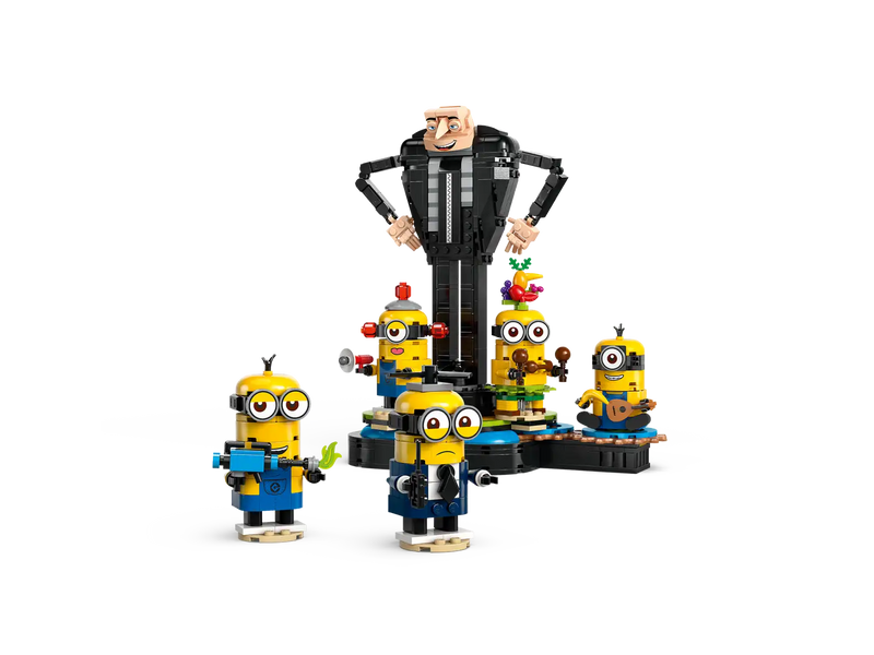 Lego Brick-Built Gru and Minions 75582