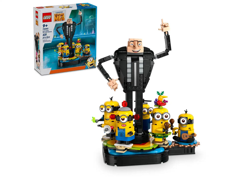 Lego Brick-Built Gru and Minions 75582